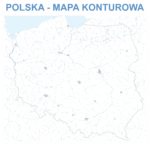 mapa konturowa polski